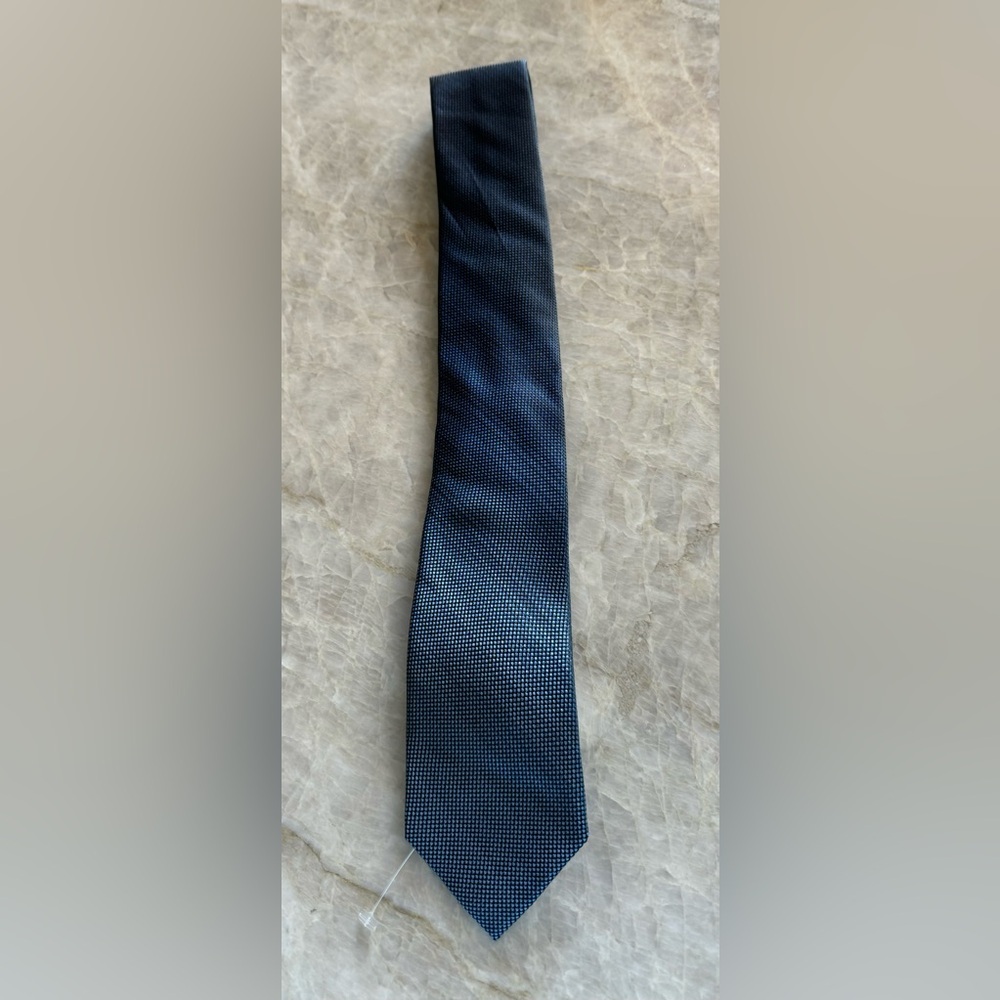 EXPRESS‎ blue 💯% silk tie NEW